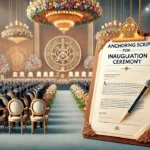 Anchoring Script for Inauguration Ceremony