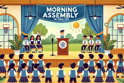 Anchoring Script in English for School Morning Assembly