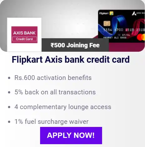 Flipkart Axis Card