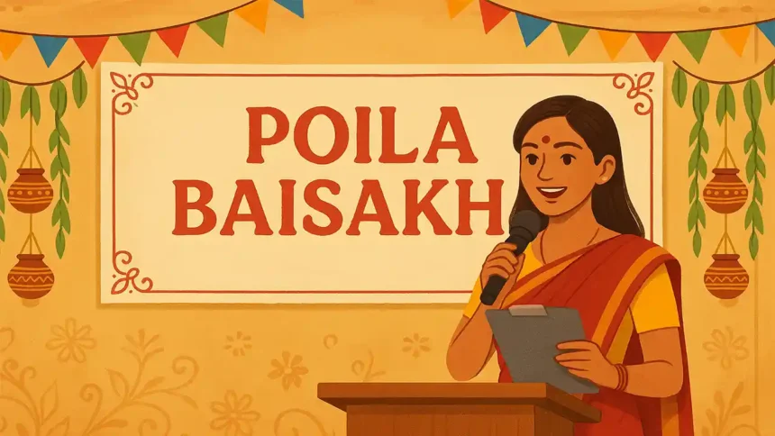 Poila Baisakh Anchoring Script