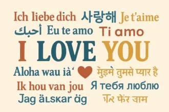 I Love You in Different Languages