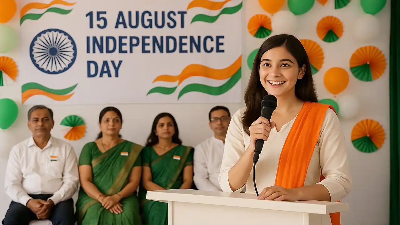 Independence Day Speech के लिए आकर्षक एंकरिंग स्क्रिप्ट
