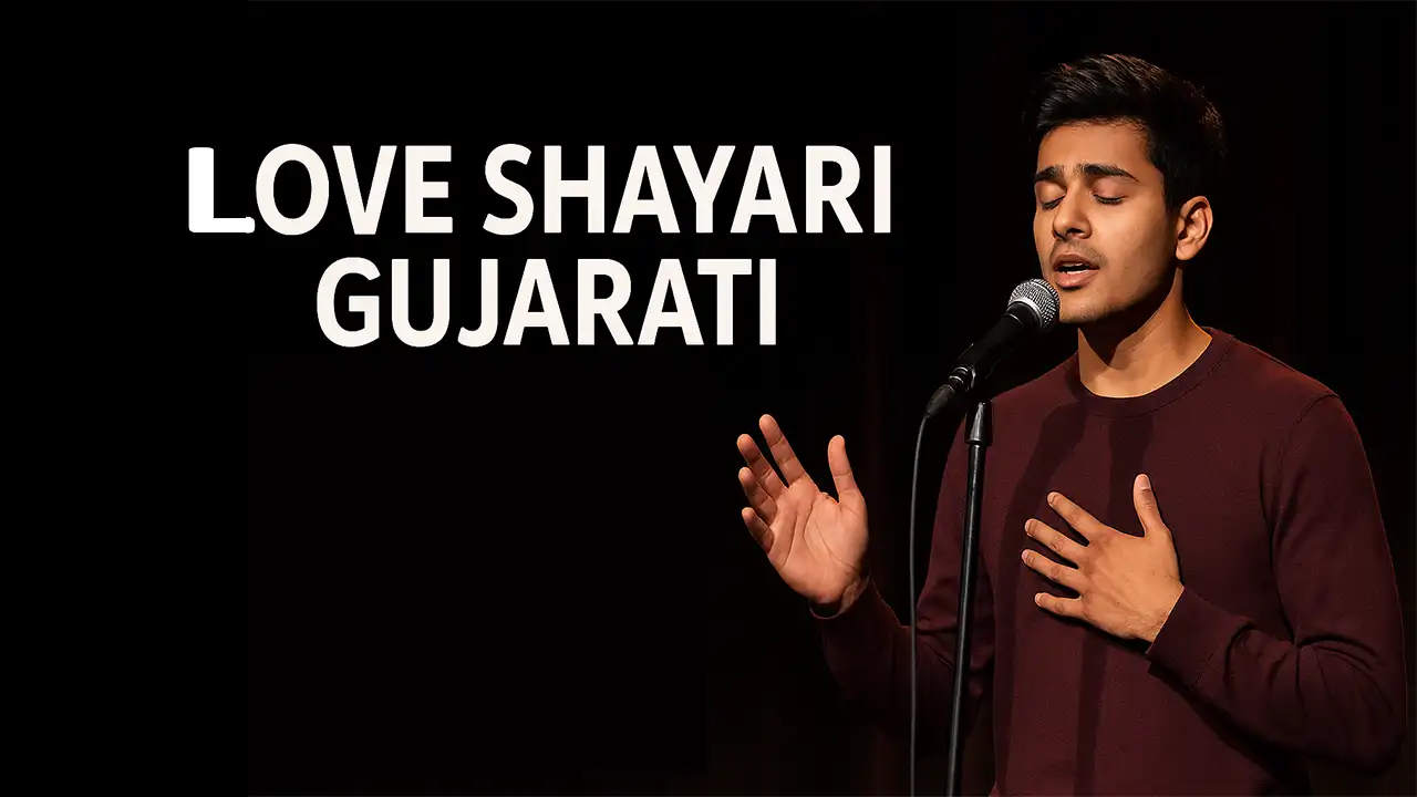 Love Shayari Gujarati – દિલની વાતો શાયરીમાં