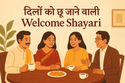 Welcome Shayari in Hindi