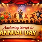 Anchoring Script for Annual Day