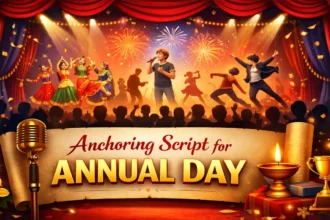 Anchoring Script for Annual Day