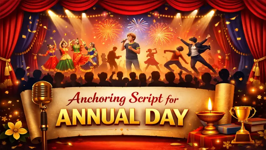 Anchoring Script for Annual Day