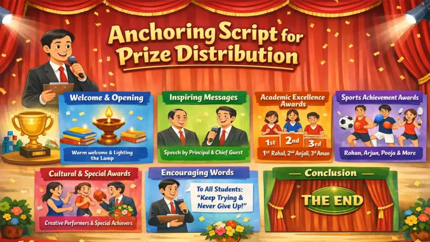Anchoring Script for Prize Distribution