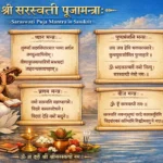 Saraswati Puja Mantra in Sanskrit