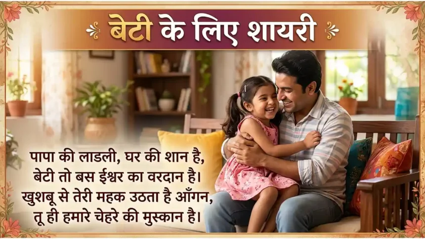 Beti Ke Liye Shayari