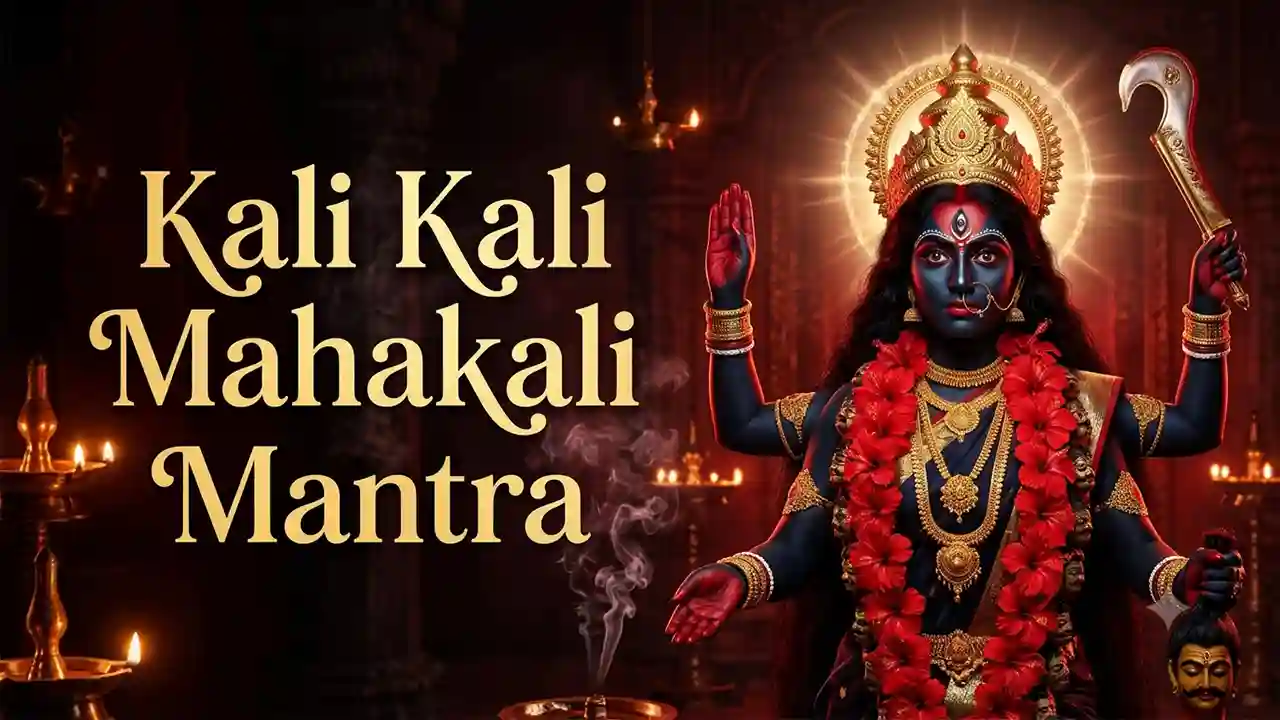 Kali Kali Mahakali Mantra Lyrics | Maa Kali Puja Mantra