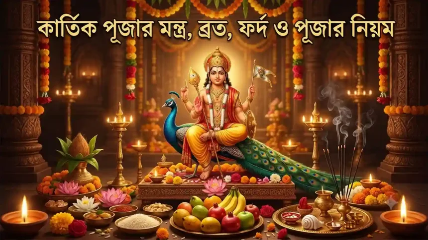 Kartik Puja Mantra in Bengali